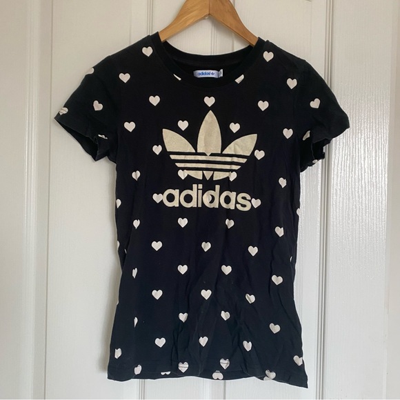 Vintage adidas y2k hearts t-shirt - Picture 2 of 8